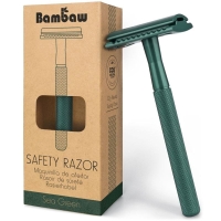 BAMBAW Sicherheits-Rasierer meergrün