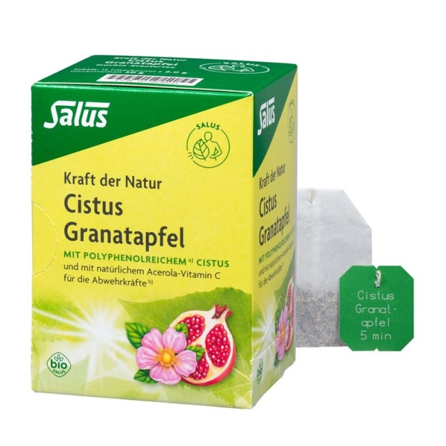 SALUS Tee Cistus Granatapfel Bio