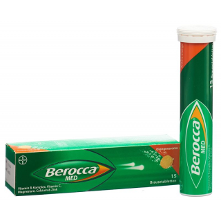 BEROCCA MED шипучие таблетки с ароматом апельсина