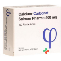 Calcium Carbonat Salmon Pharma 500 mg 100 tablets