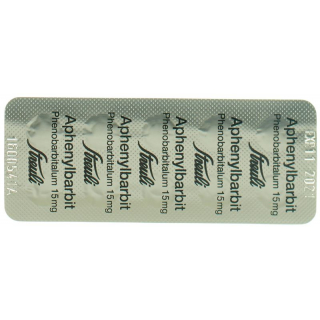 Афенилбарбит Стреули таблетки 15 мг 100 шт.