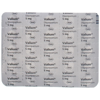 Таблетки валиум 5 мг 25 шт.