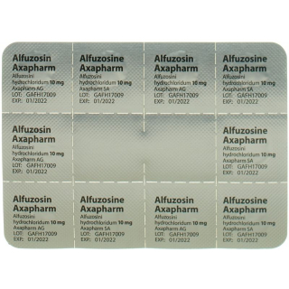 Алфузозин Аксафарм Рет таблетки 10 мг 10 шт.