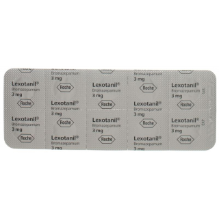 Lexotanil Tabletten 3mg Blister 100 Stück