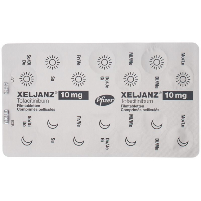 Xeljanz Filmtabl 10 mg 56 pcs