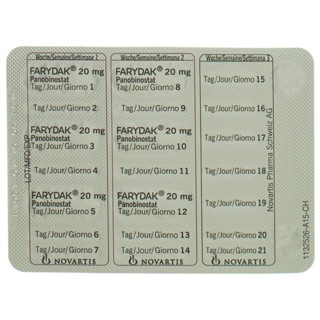 Farydak Kaps 20 mg 6 pcs