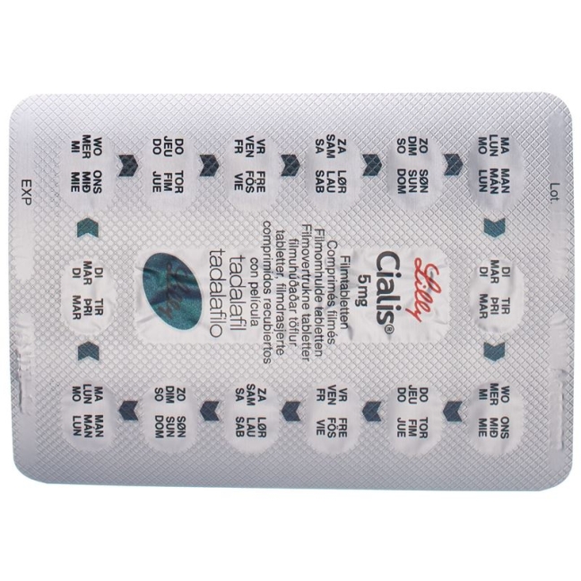 Cialis Filmtable 5 мг 84 шт