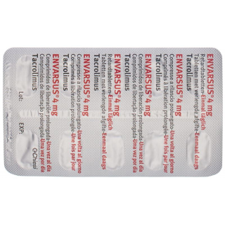 Envarsus Retard Tabletten 4mg 30 Stück