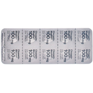 Clozapin Mepha Tabletten 100mg 50 Stück