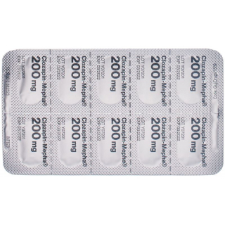 Clozapin Mepha Tabletten 200mg 50 Stück