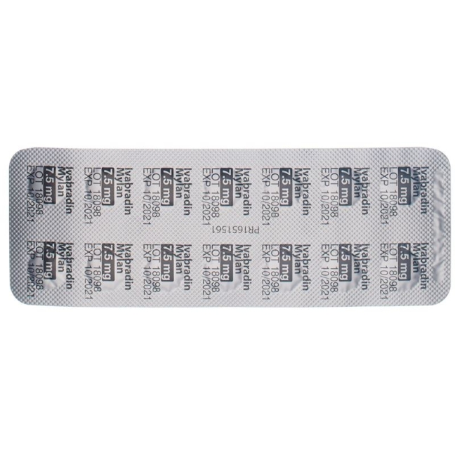 Ivabradine Mylan Filmtable 7,5 мг 112 шт