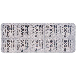 Metamizol Mepha Tabletten 500mg 10 Stück