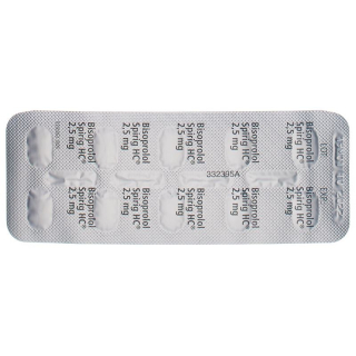 Bisoprolol Spirig HC Tabletten 2.5mg 30 Stück