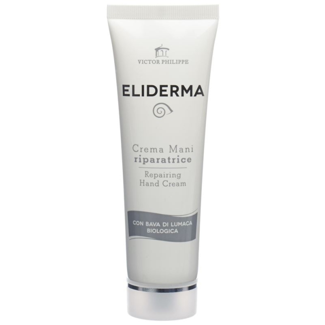 Відновлюючий крем для рук ELIDERMA з органічним слизом равликів