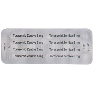 Torasemid Zentiva Tabletten 5mg 20 Stück