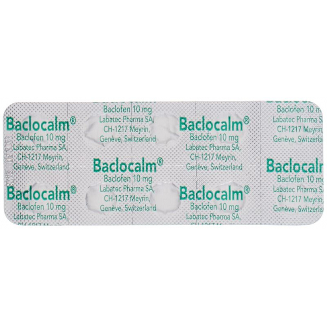 Baclocalm Tabletten 10mg 50 Stück