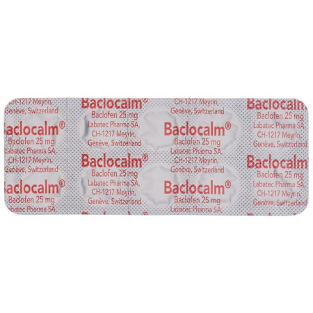 Baclocalm Tabletten 25mg 50 Stück