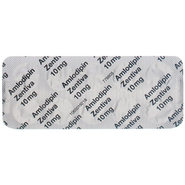 Amlodipin Zentiva Tabletten 10mg 30 Stück