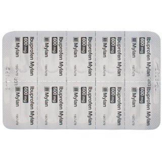 Ибупрофен Майлан, таблетки, покрытые пленочной оболочкой, 600 мг, 20 шт.