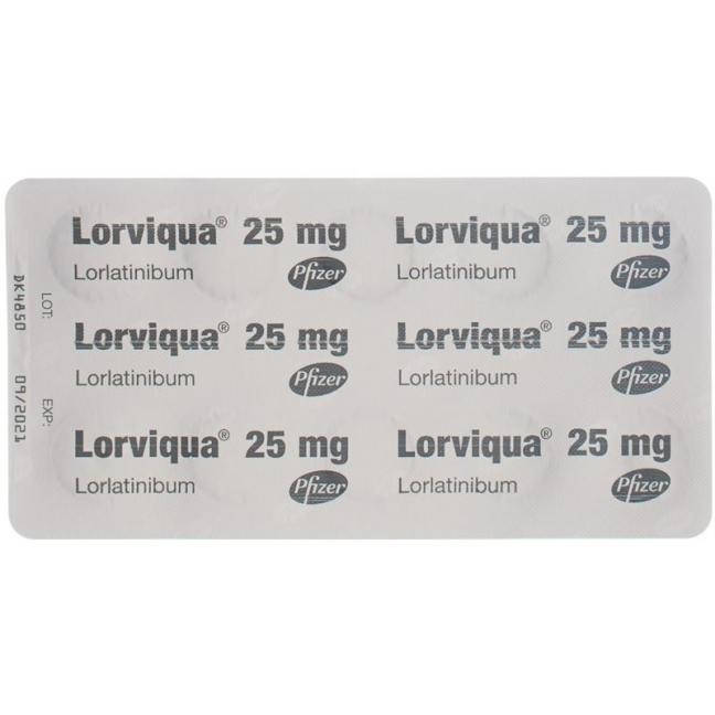 ЛОРВИКВА пленочные таблетки 25 мг