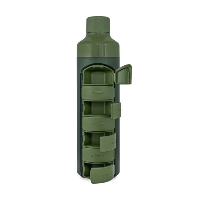 Тижневий дозатор Yos Bottle 375мл з 7 відділеннями гр