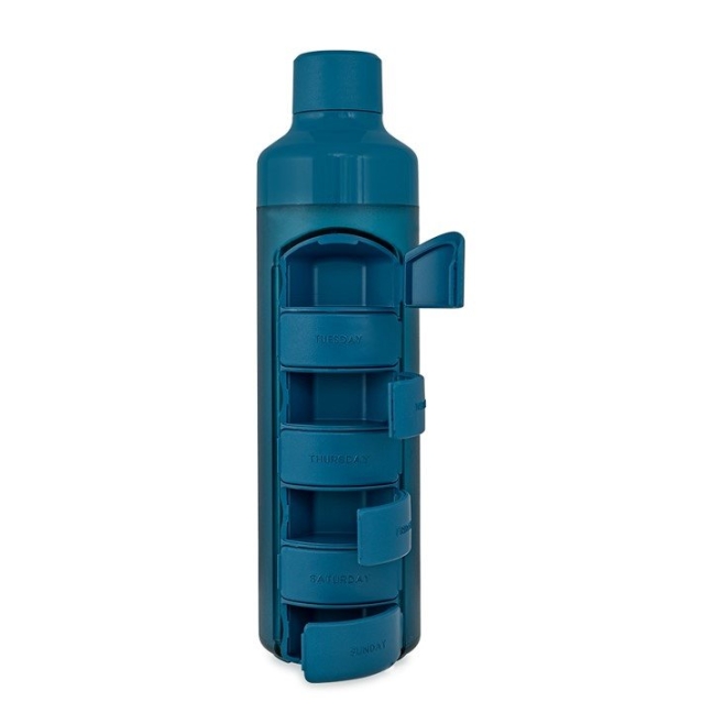 Щотижневий дозатор Yos Bottle 375 мл з 7 відділеннями Bla