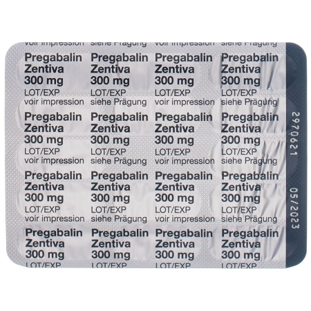 Прегабалін Зентіва капсули 300 мг 56 шт