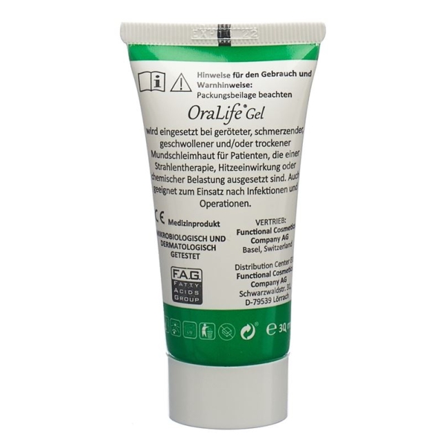 Oralife Gel Tube 30ml