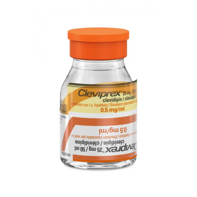 Cleviprex Injektion Emulsion 0.5mg/ml 10 Durchstechflaschen 50ml