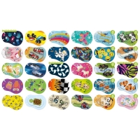 Ortopad Occlusion Plaster Mix Regular 100 шт