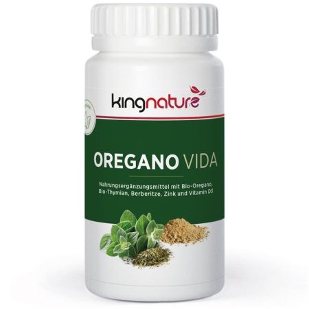 Kingnature Oregano Vida Капсули 614 мг DS 60 шт