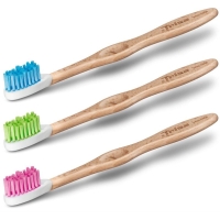 Trisa Natural Clean дерев'яна зубна щітка Young soft Trisa Natural Clean дерев'яна зубна щітка Young soft
