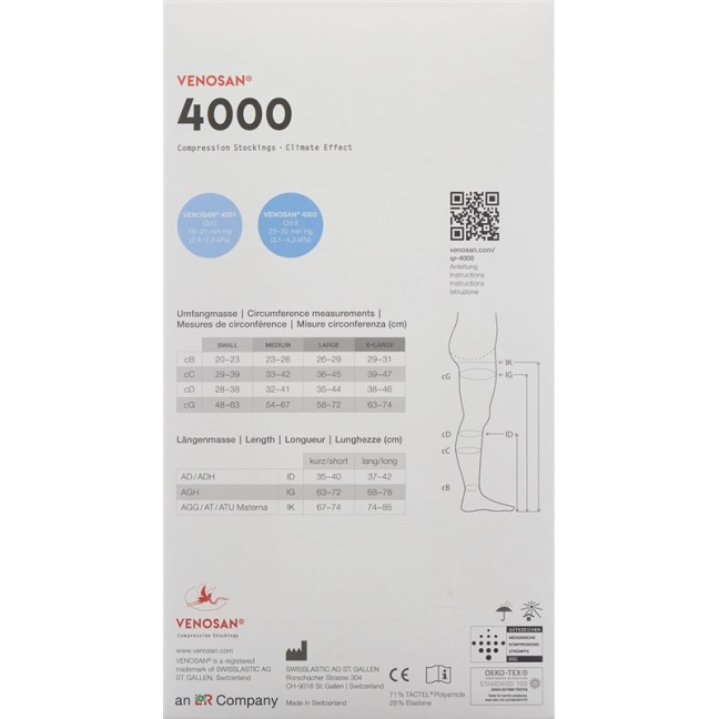 VENOSAN 4002 A-D KKL2 M довгий гвинт мексико 1 пара