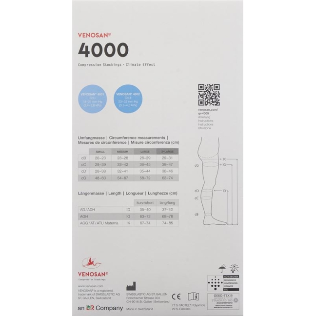 Venosan 4002 A-GG KKL2 L довгий відкритий ремінь зліва Мексика