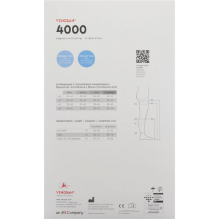 VENOSAN 4002 A-T KKL2 XL длинный закрытый Мексика 1 пара