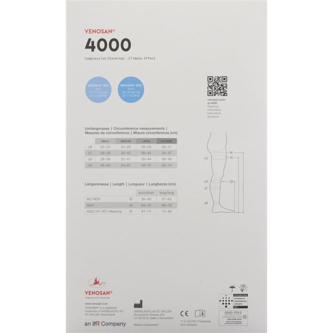 Venosan 4001 A-TU Materna KKL1 S довгий закритий Мексика 1 пара