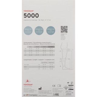 VENOSAN 5001 A-D KKL1 XL длинный открытый Марокко 1 пара