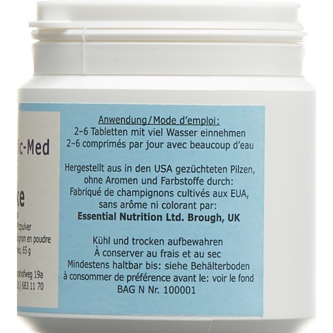 Holistic Med Maitake таблетки жерсть 90 шт