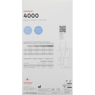 Venosan 4001 A-DH KKL1 L длинные открытые Мексика 1 пара