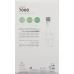 Venosan 7002 A-GH KKL2 XL довгий відкритий клейовий край чорний 1 пара