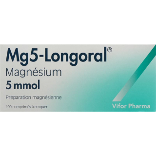 Mg5-longoral Kautabletten 5 Mmol 100 Stück