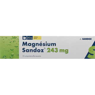 Magnesium Sandoz Brausetabletten 20 Stück