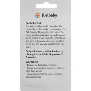 Fuelbaby Teats 6+ Months