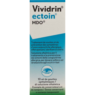 Вивидрин эктоин МДО Gtt Opht Fl 10 мл