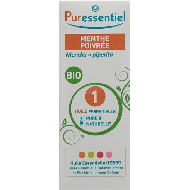 Ефірна олія м'яти перцевої Puressentiel/олія органічна 30 мл