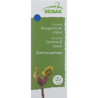 HEIDAK бутон дуба Quercus petraea бутылка для глицериновой мацерации 30 мл