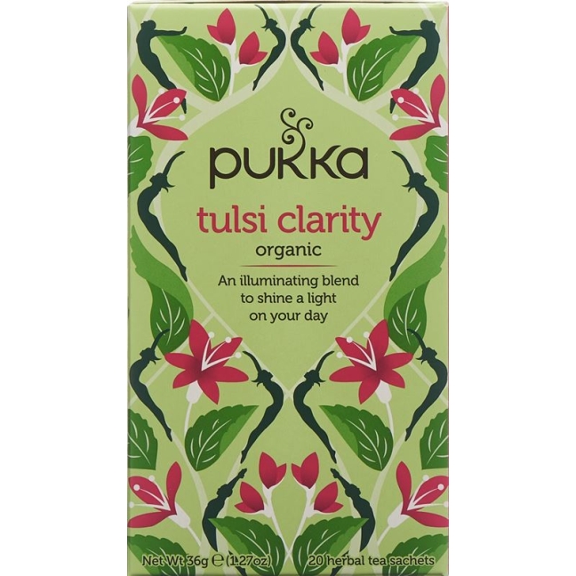PUKKA Tulsi Clarté d&#39;esprit Thé bio