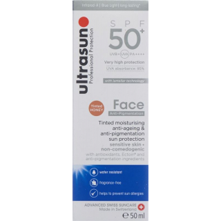 Ultrasun Face Антипигментация SPF50+ Мед 50 мл