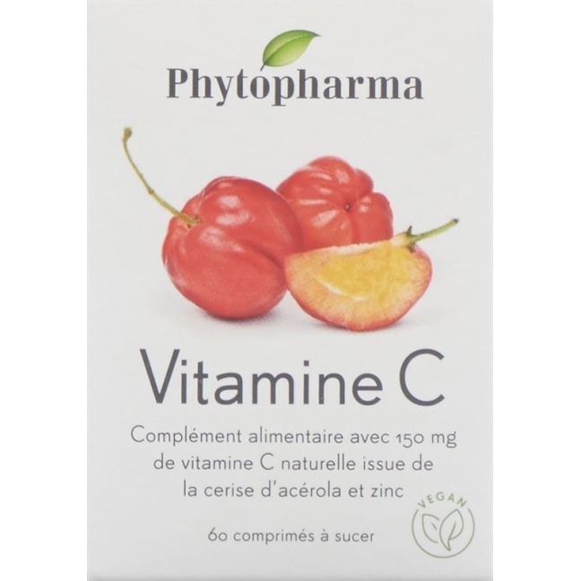 Phytopharma Леденцы с витамином С Ds 60 шт.