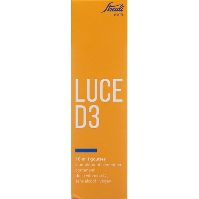 Luce Vitamin D3 Dropper tube 10ml